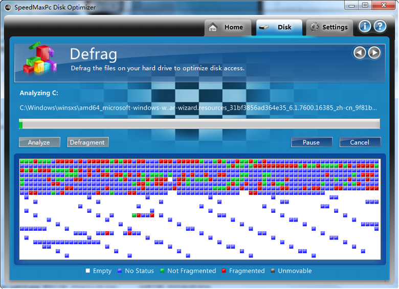 Defragger disk optimizer 1.0 by jamessul