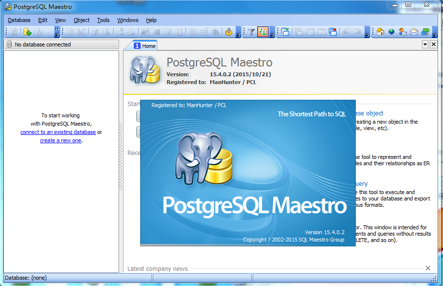 1.安装postgresql_maestro_setup.exe  