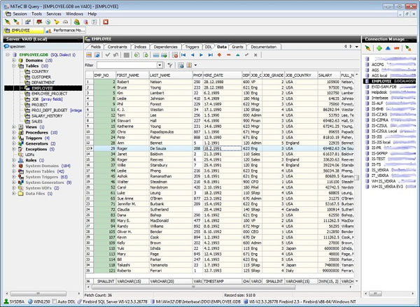 数据库管理系统软件|数据库管理工具MiTeC In