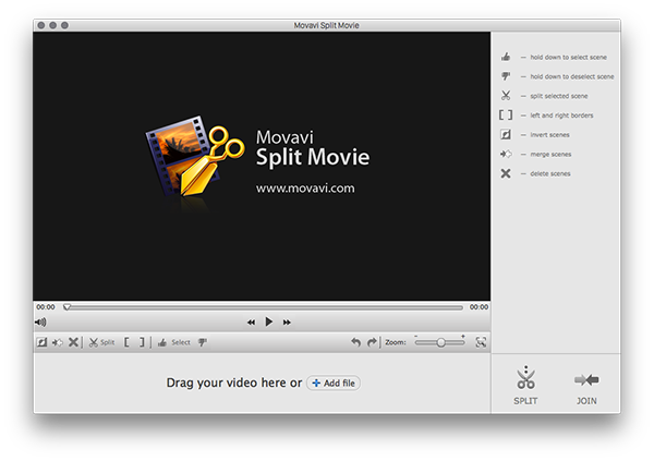 Split Movie Mac版