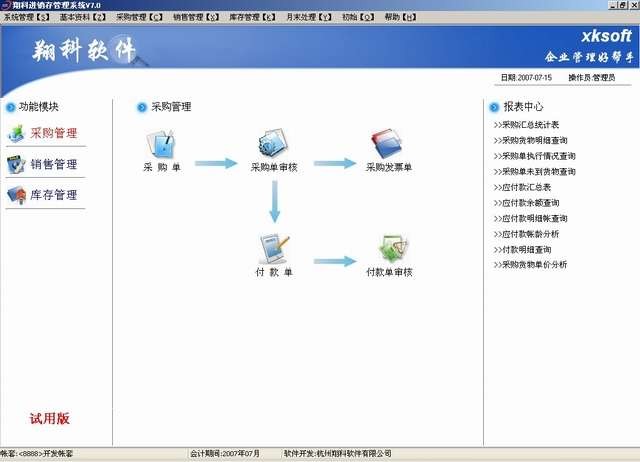 翔科超市管理系统下载