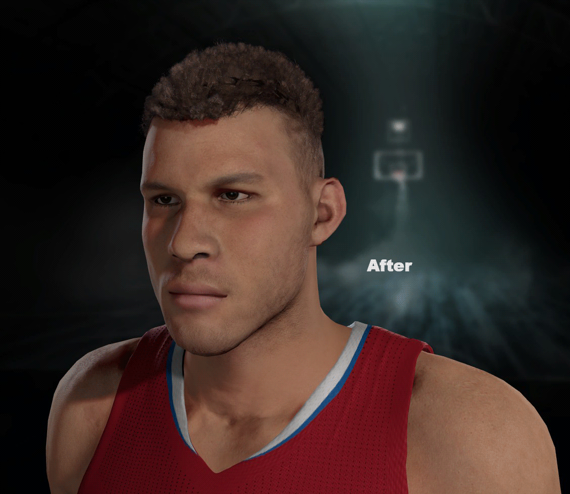 NBA2K16格里芬面补mod