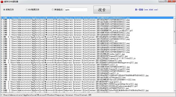 ie缓存文件提取器