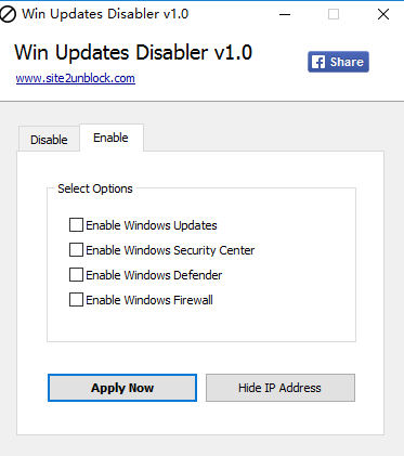 win updates disabler