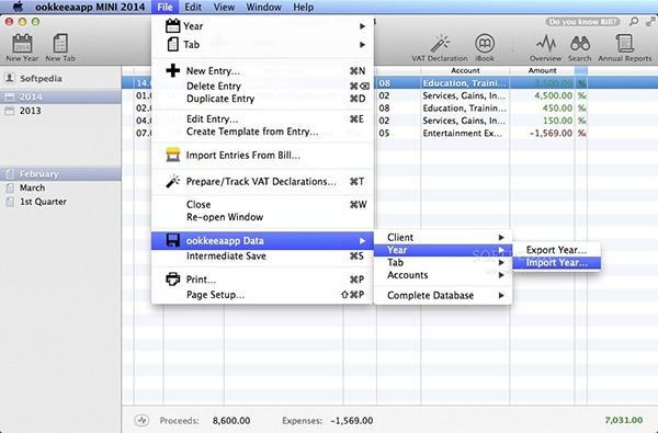 Ookkeeaapp Mac版