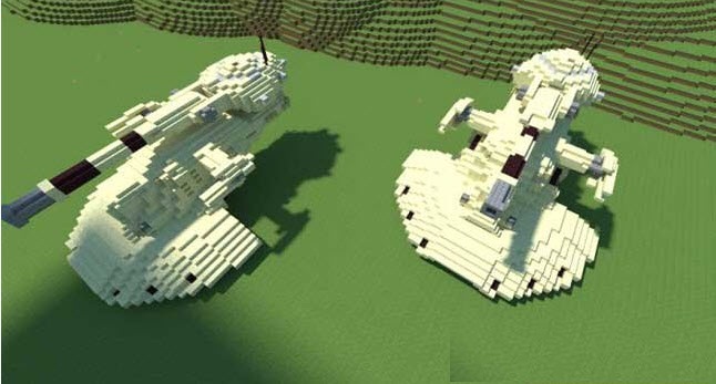 我的世界星球大战战车大全mod