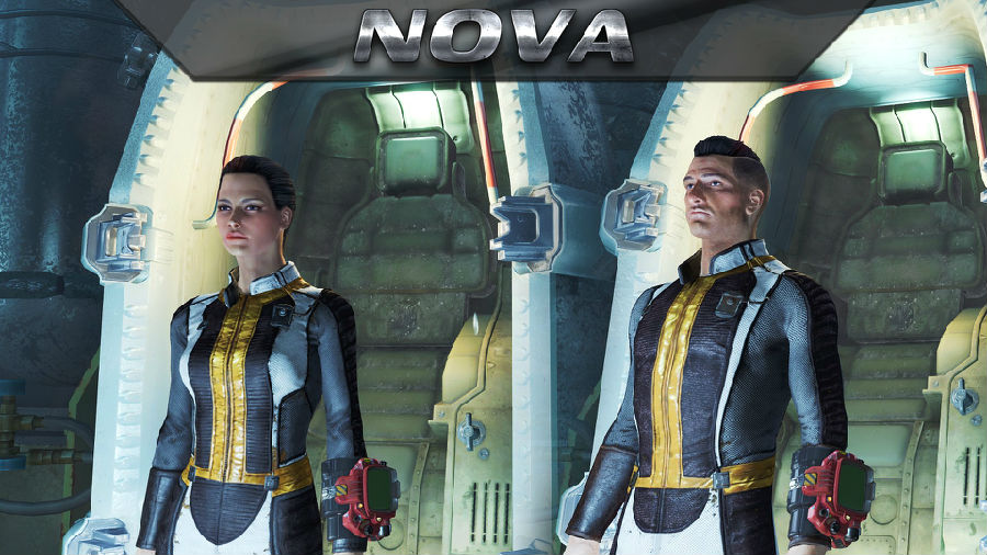 辐射4NOVA避难所服装mod