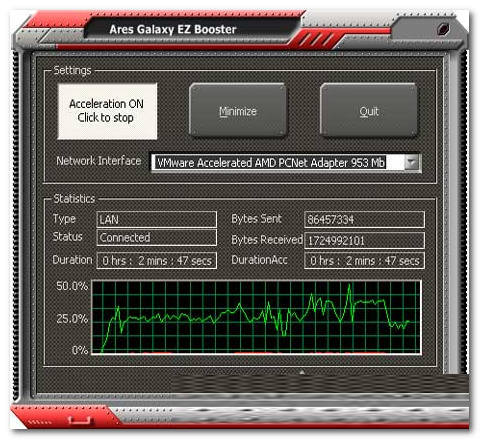 Ares Galaxy EZ Boosterv