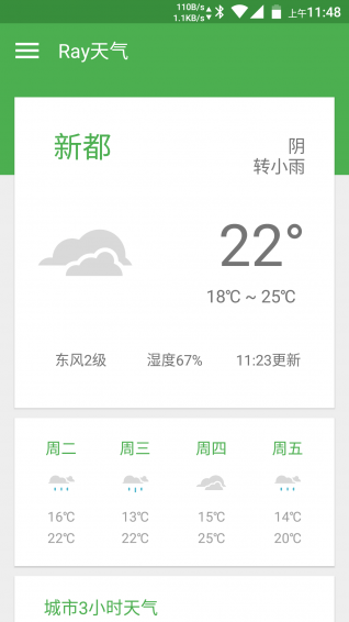 Ray天气