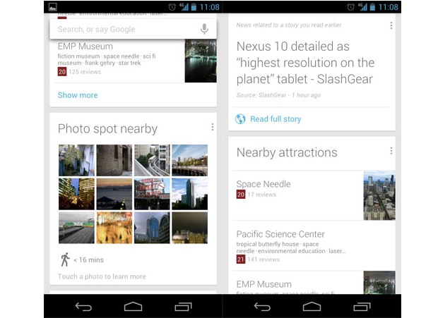 google now