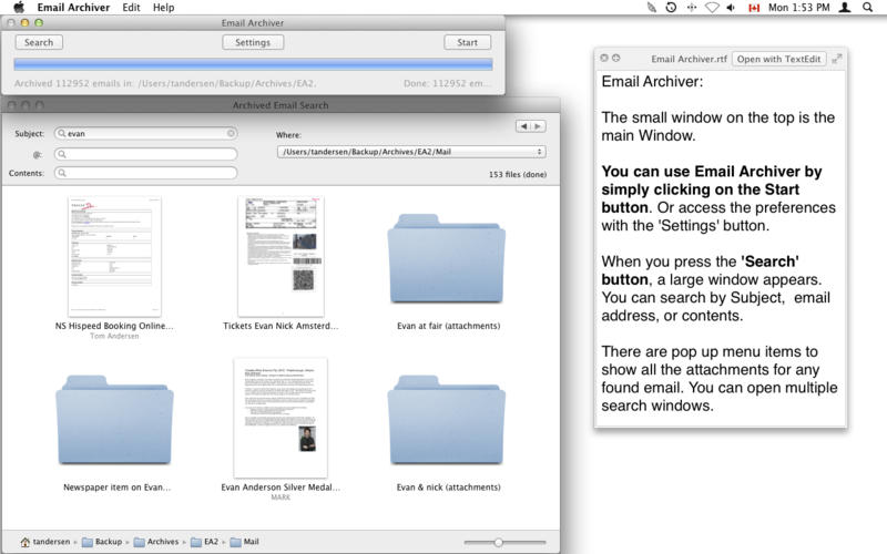 Email Archiver