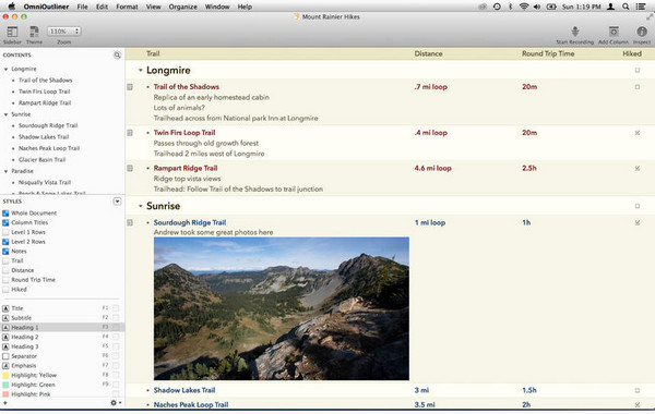 omnioutliner pro