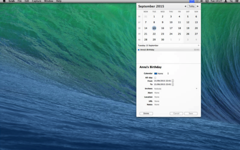 popCalendar Mac版