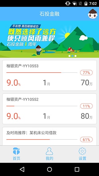 石投金融