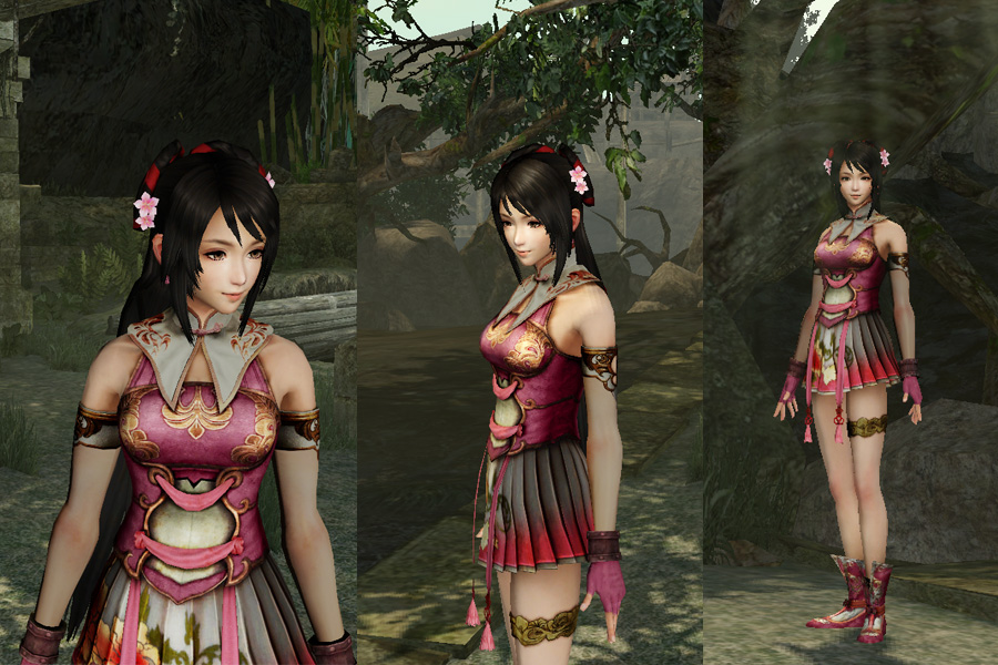 真三国无双7猛将传关银屏人物美化mod