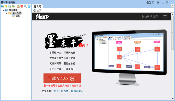 墨未干云写作