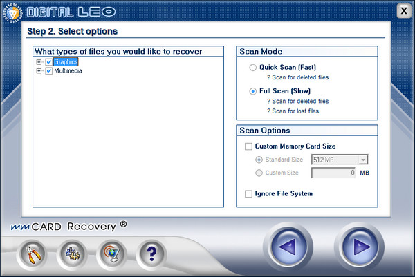 mmCard Recovery 