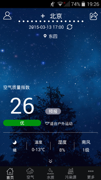 污染地图