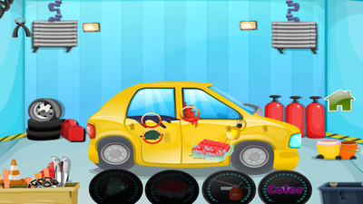 帮爸爸洗车