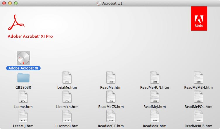 Acrobat Xi pro mac版