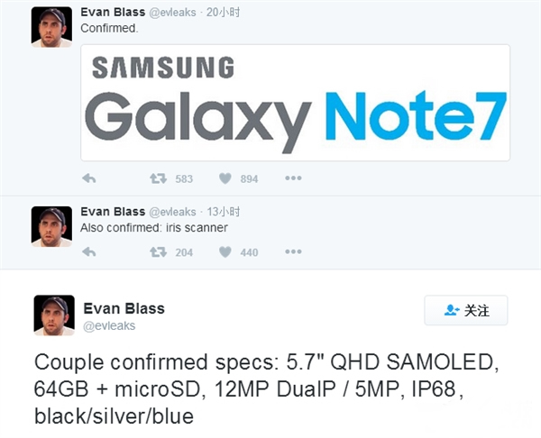 Galaxy Note 7ô