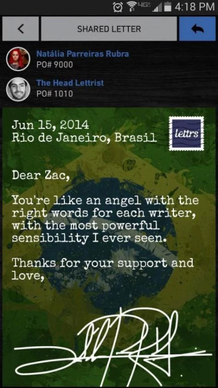 lettrs app