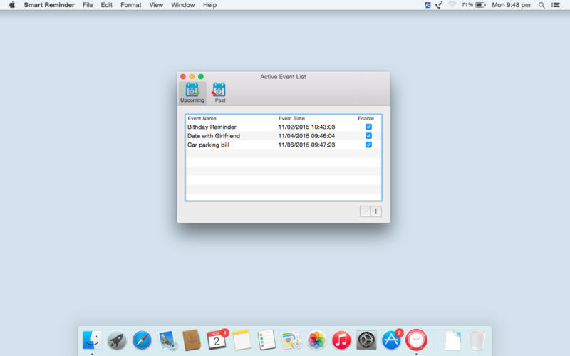 Smart Reminder V2.2.3 Mac版 怎么用? Smart Reminder V2.2.3 Mac版图片集合 Smart Reminder V2.2.3 Mac版 怎么用? Smart Reminder V2.2.3 Mac版图片集合
