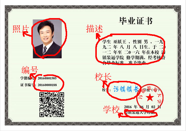 大学文凭生成器