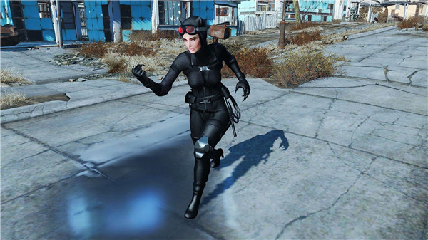 辐射4蝙蝠侠猫女外套MOD