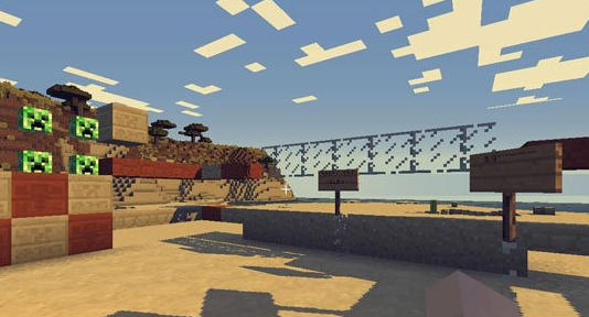 我的世界四季过山车地图