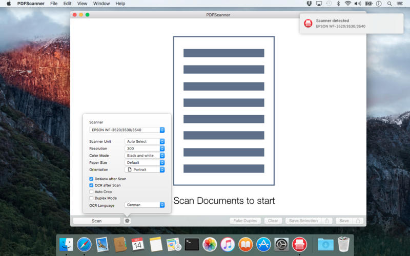 PDF Scanner mac