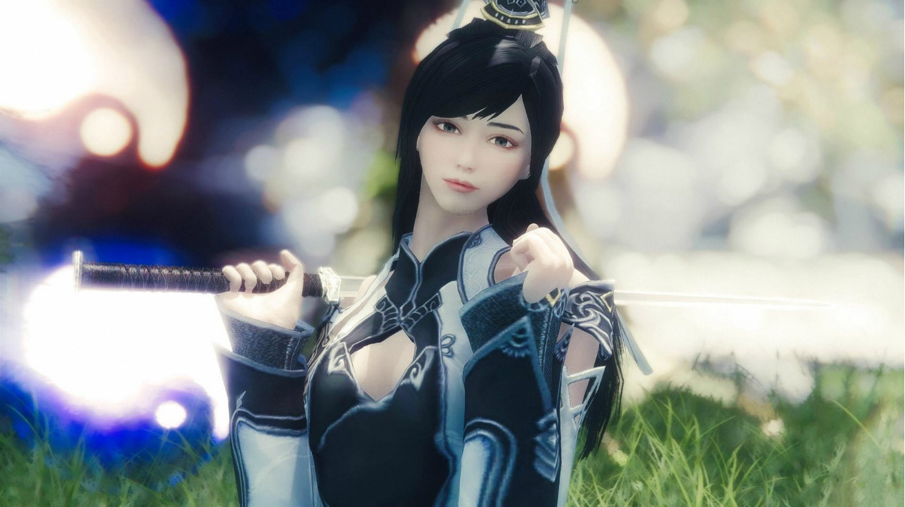 上古卷轴5天际真武道姑独立随从MOD
