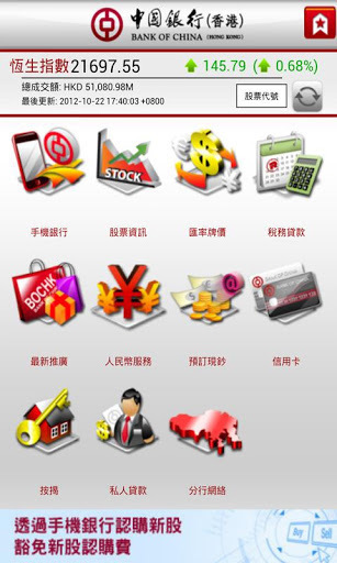 BOCHK中银香港app