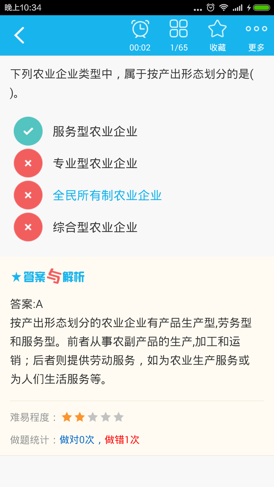 中级农业经济师总题库
