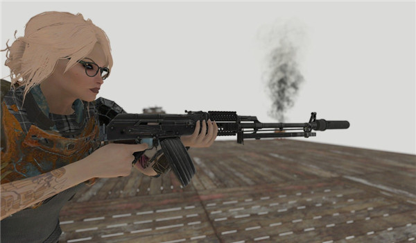 辐射4AKM突击枪MOD
