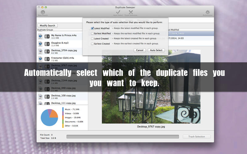 Duplicate Sweeper mac