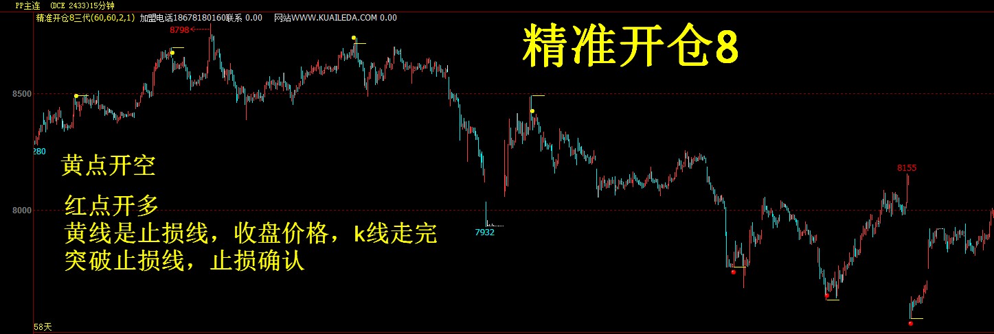 期货股票外汇精准开仓软件 v6.8 免费版 怎么用