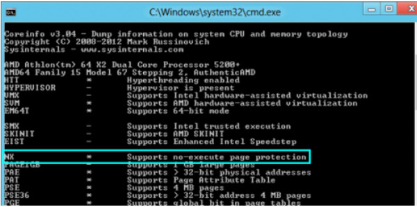 Coreinfo