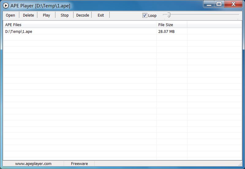 APE播放器