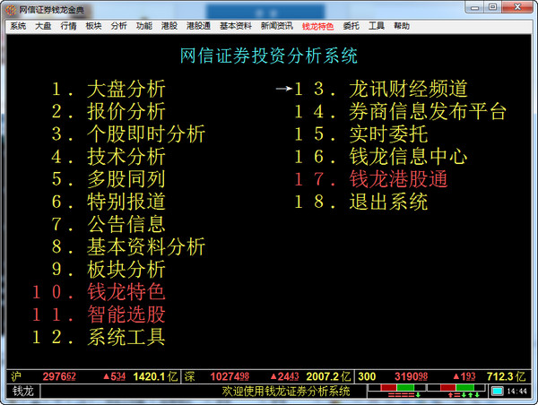 网信证券乾隆4X金典合一