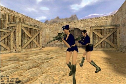 CS1.6美女版下载|CS1.6美女版 (机器人) 绿色免