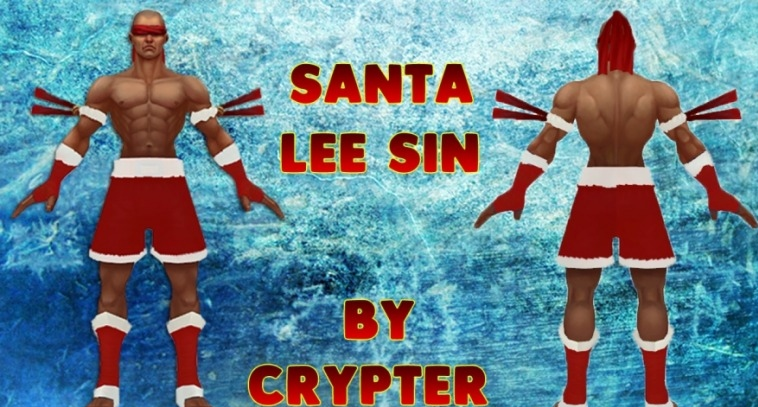LOL盲僧李青圣诞装至高之拳皮肤