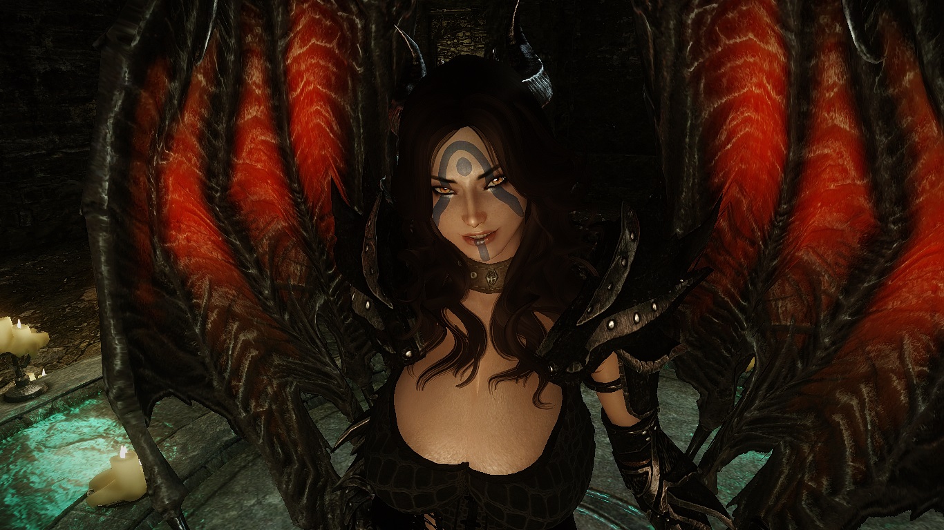 上古卷轴5夏娜魅魔妹子随从MOD