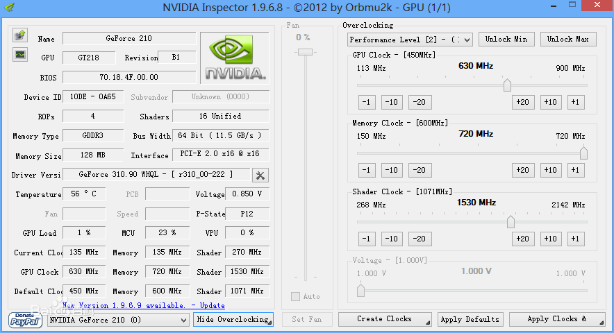 NVIDIA Inspector