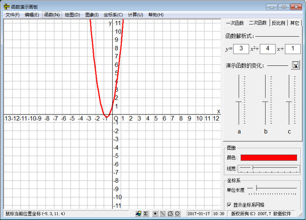 函数演示画板