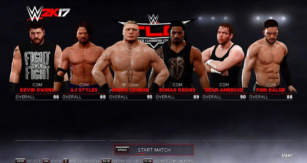wwe2k17画质补丁