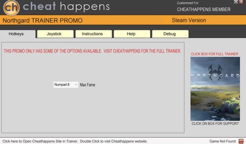 北境之地八项修改器