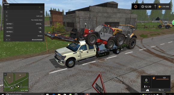 模拟农场17福特F350牛车MOD