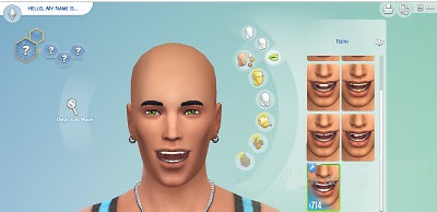 模拟人生4银色的牙齿mod