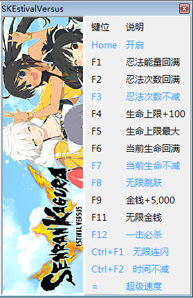 闪乱神乐修改器